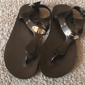 Plastic MK sandals